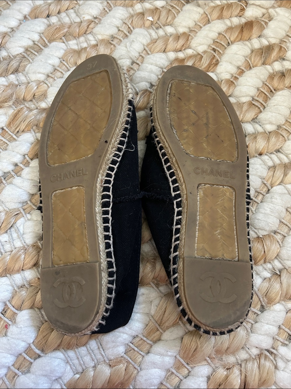 Chanel Espadrilles Sz 37 - Picture 5 of 6